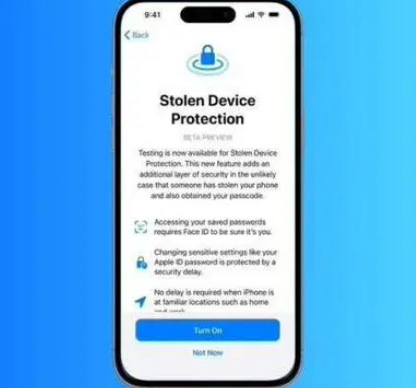 利国镇苹果授权维修店分享被盗设备保护功能开启方法 