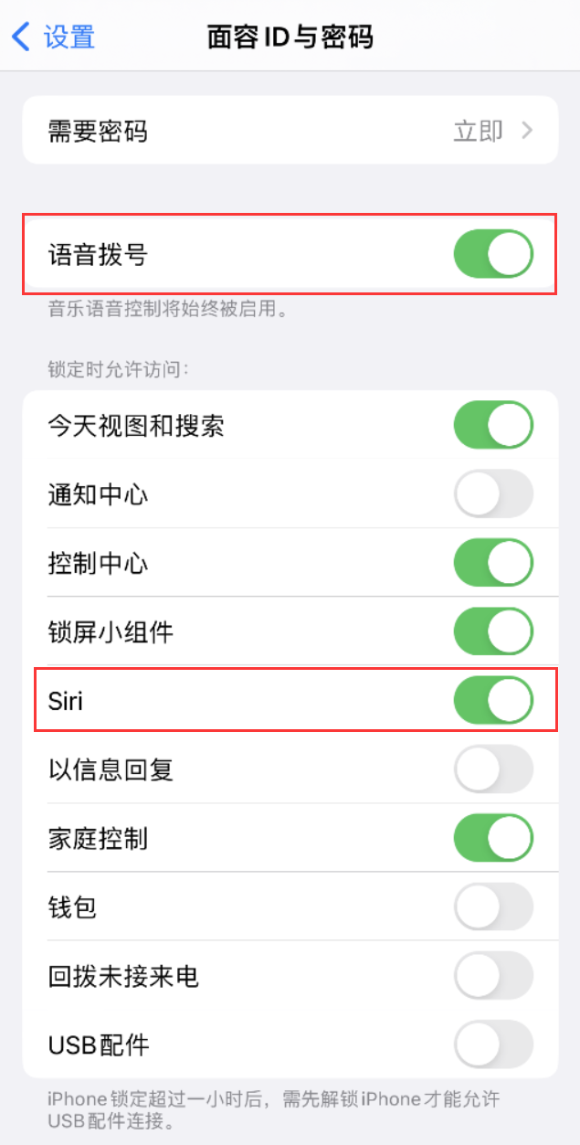 利国镇苹果维修网点分享不解锁 iPhone 的情况下通过 Siri 拨打电话的方法 